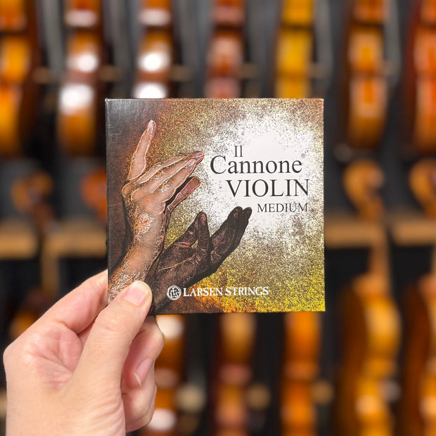 Larsen Il Cannone Violin Strings 4/4 Set (Warm & Broad A/Med)