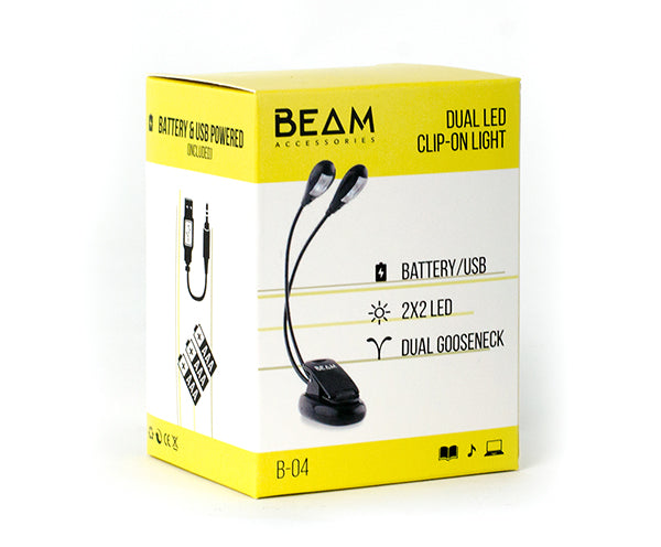 BEAM Music Light Dual Arm 2x2 LED