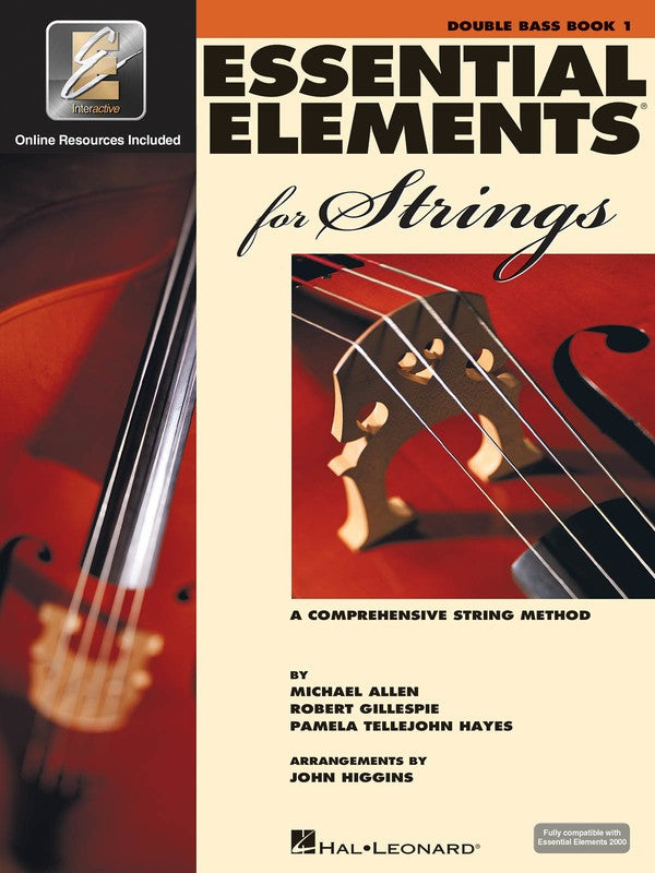 Essential Elements for Strings Double Bass Book 1 - Dalseno String Studio