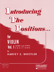 Introducing the Positions Book 1 by Whistler - Dalseno String Studio