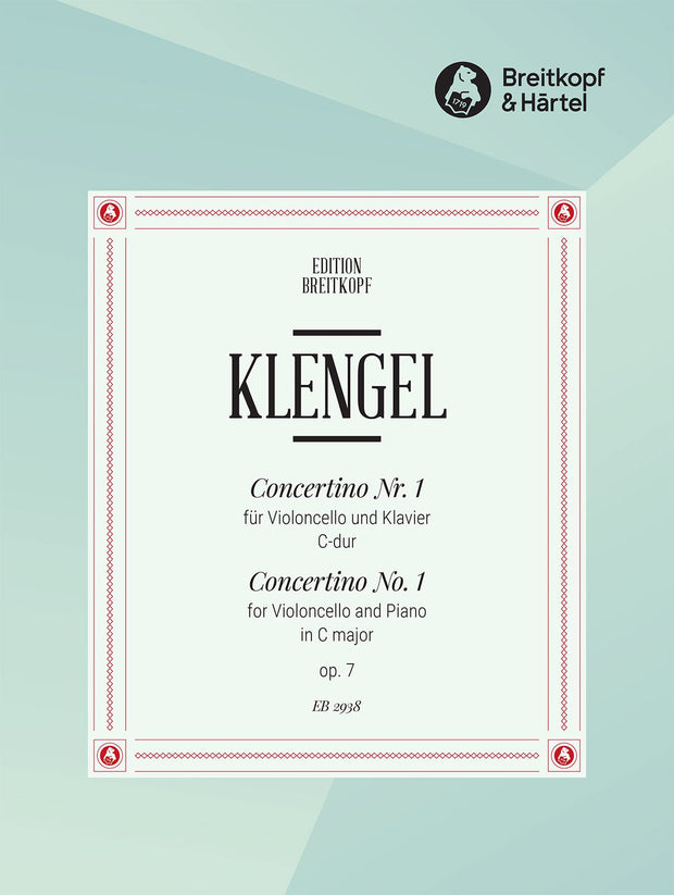 Klengel - Concerto No.1 in C Major Op.7 Cello/Piano - Dalseno String Studio