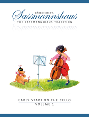 Sassmannshaus Early Start on the Cello Volume 1 - Dalseno String Studio