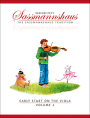 Sassmannshaus Early Start on the Viola Volume 1 - Dalseno String Studio