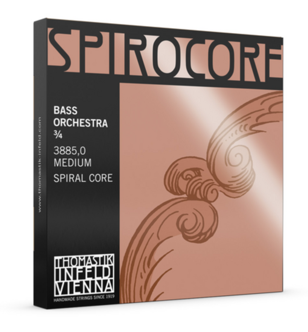 Spirocore Double Bass String Set 3/4 - Orchestra Medium